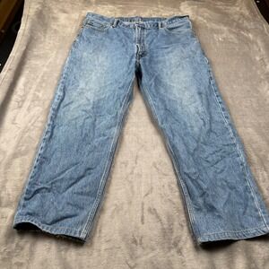 Levi Strauss &‎ Co 550 Relaxed Fit Jeans Mens W42 L32 Light Wash Denim Pants